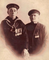 George Gottrel and John James Walkey in 1917