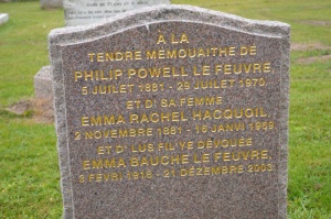 St Ouen parish cemetery