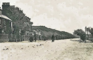 1897, the new road is completed but it will still be some years before the motor car arrives in Jersey and will be able to speed along the road