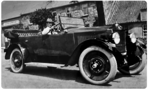 Frank Dobin in Gorey Village in the 1930s