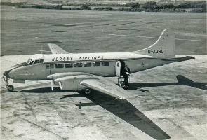 Jersey Airlines Heron, 1960