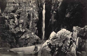 Boys inside the main cave