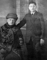 Selina Keeping with her son Percy George