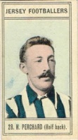 Henry Perchard was a Caesareans defender in the 1900s