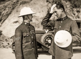 A hot time for this Sergeant and Constable between the wars