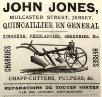 John Jones, ironmonger and supplier of agricultural machinery