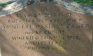 St Ouen parish cemetery