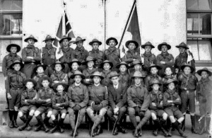 St Helier Scouts in 1913