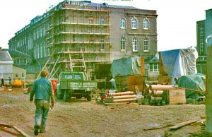 Building work in 1977