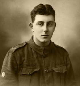 John Dawe, who served in the Royal Irish Rifles