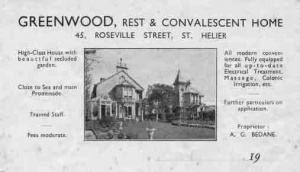 Mr Bedane's house as it was when he worked there as a physiotherapist