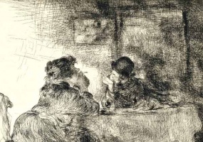 'Chez Madame Dupont', sold in 2011 for £875