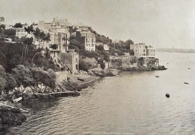 Villas on the coast at Dinard