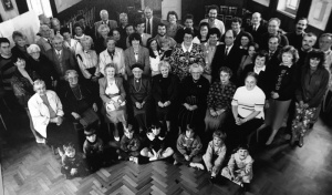 A Le Seelleur family gathering at St Martin Public Hall in 1993