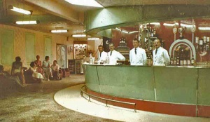 The bar in the 1950s