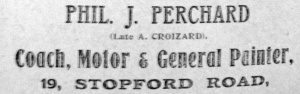 Another Perchard business in 1925