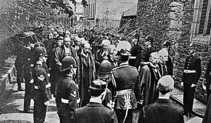 These four photographs were offered for sale in 2019 associated with a medal ceremony in 1910 ....