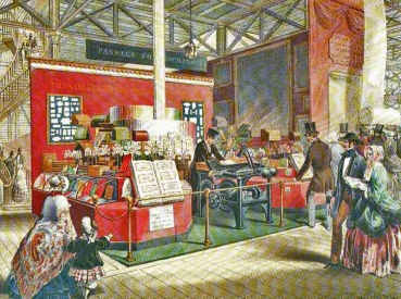 Thomas de la Rue's exhibit at the Great Exhibition