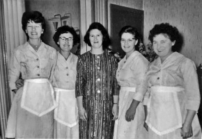 Gaudin's staff in 1962