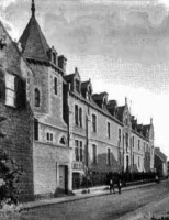 The Val Plaisant frontage of the town convent building