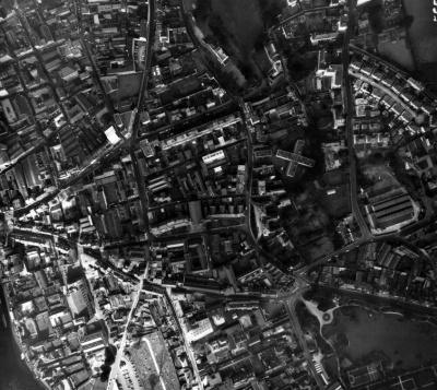 Colomberie and the area to the north