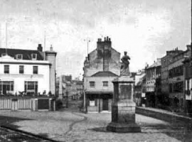 The square and Vine Street