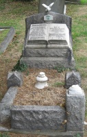 The grave of Great War casualty Arthur Gordon Gruchy at Acton Cemetery, London