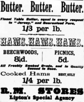 1899 Evening Post advert