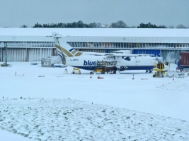 Snow at the Airport
