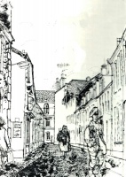 A 1960s drawing of Old Stret