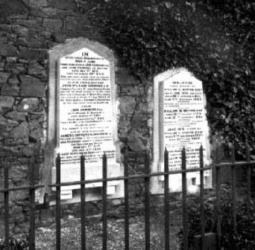 Hammond and Le Breton gravestones in Green Street cemetery
