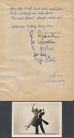 Signatures of German soldiers from the day before D-Day
