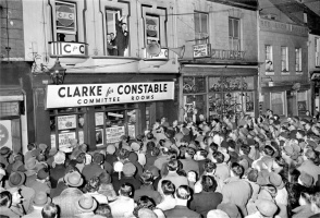 Election for Constable in 1956 - Picture Evening Post
