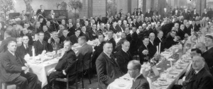Jersey United Services Club dinner in 1938