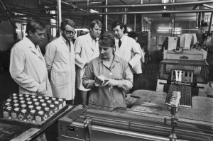 Swedish visitors in 1976