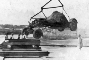 Unloading at the Harbour