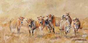 Herd of Jerseys, Rosemary Blackmore