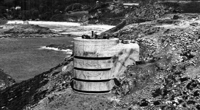 Noirmont Tower in 1945