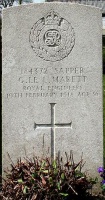 George Marett, Lijssenthoek Military Cemetery
