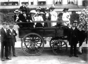 An outing by horse and cart