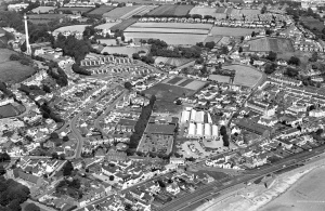 An aerial view in 1981 - Picture courtesy of Jersey Evening Post