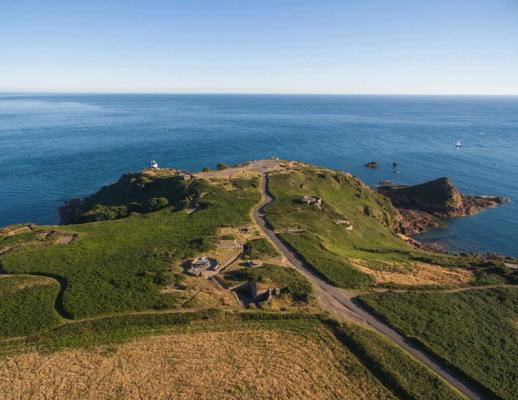 ... and the view from the opposite direction from Chris Brookes' drone