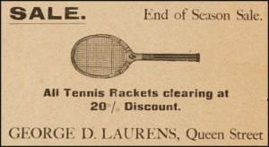 Advert from Jersey Leader, 1935