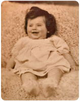 Deidre Mary Agnes Ingram, at six months