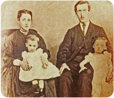 George Daniel Helleur and Ann, nee Morel, (1849-1889)