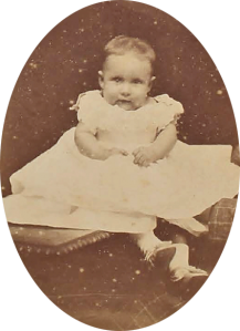 This photograph of E Messervy is from an Orviss family album