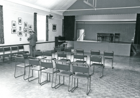 Inside the Public Hall in the 1970s