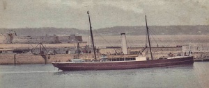 ss Laura in St Helier Harbour