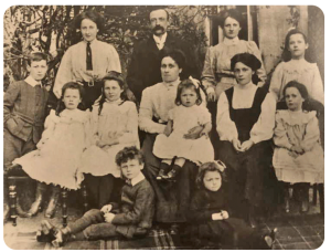 Henry Thomas Lock and family