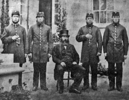 Prison warders in 1864